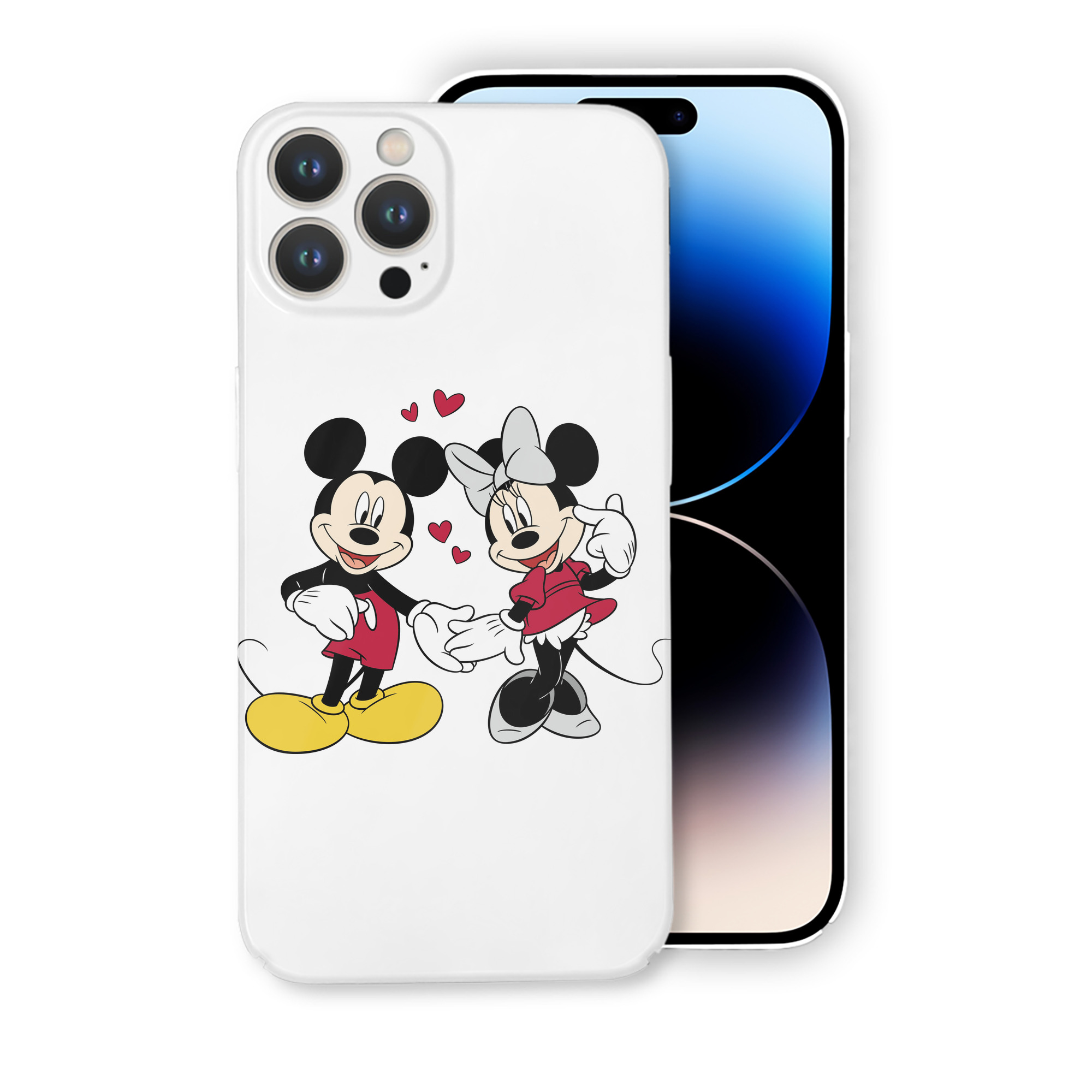 （画像用） ミッキーマウス Mickey Mouse 【iPhone 14シリーズ対応】ハードケース